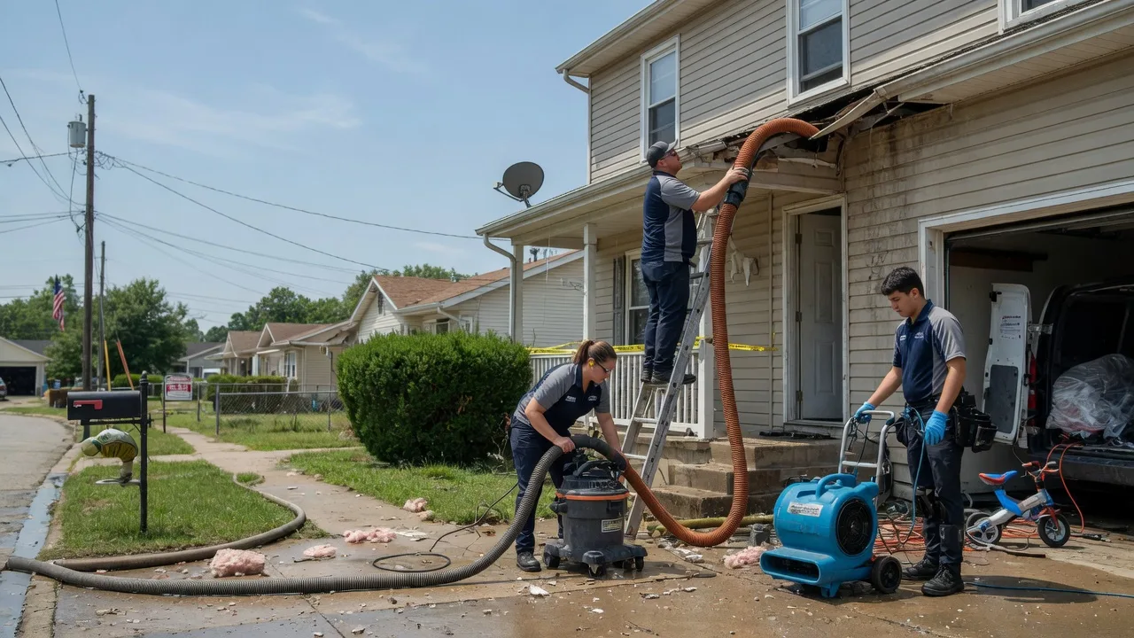 Water Damage Restoration in Irvington, IL near me